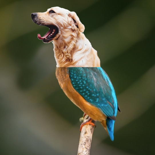 Bird-dog singing in the dead of night