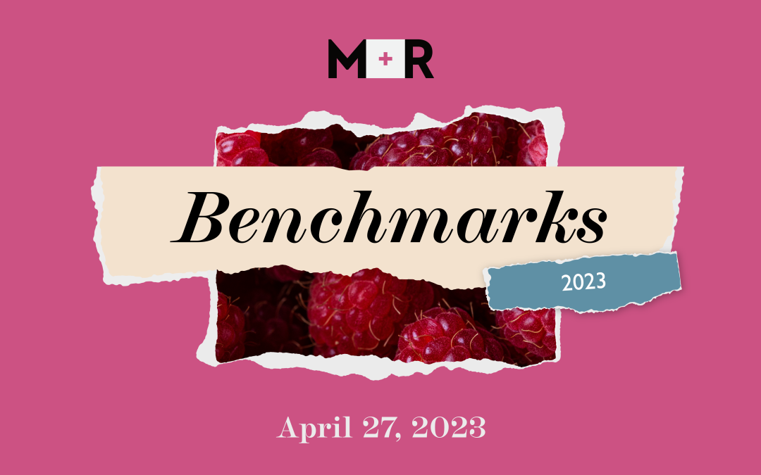 Amuse bouche: Benchmarks is almost served